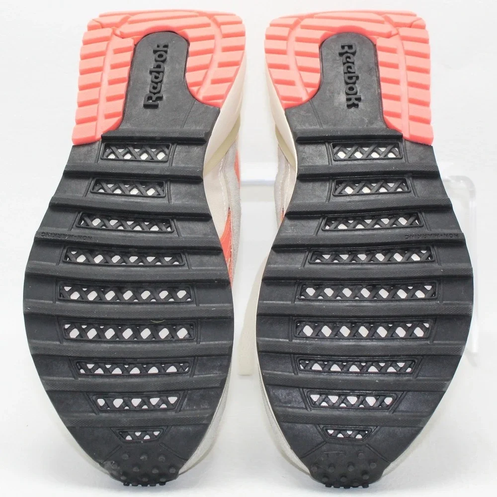 Reebok Legacy AZ Womens Sneakers Chalk‎ Neon Cherry Suede GZ1416 Size 7